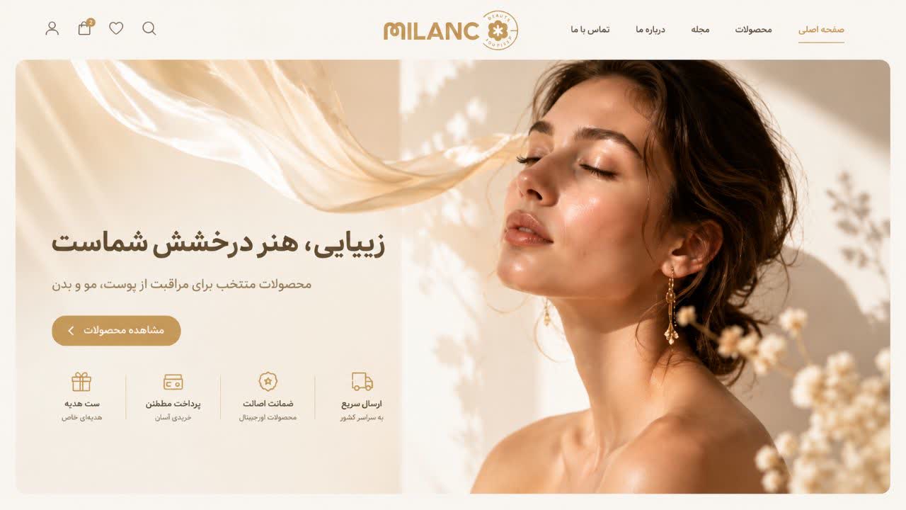زیبایی، هنر درخشش شماست